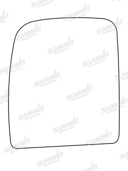 Summit Stick-On Commercial Mirror Glass fits Citroen Jumpy, Fiat Scudo, Peugeot Expert LHS - Summit Shop
