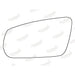 Summit Stick-On Standard Mirror Glass fits Ford Mustang 04 to 15 LHS - Summit Shop