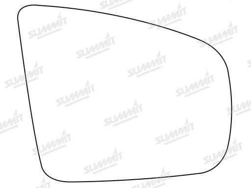 Summit Heated Base Plate With Blind Spot Mirror Glass fits BMW X5 RHS - Summit Shop