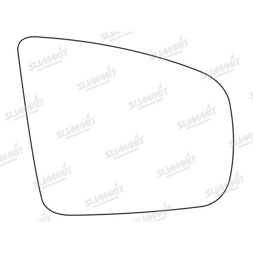 Summit Heated Base Plate With Blind Spot Mirror Glass fits BMW X5 RHS - Summit Shop