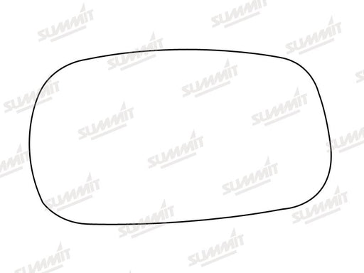 Summit Stick-On Standard Mirror Glass fits Nissan Micra LHS - Summit Shop
