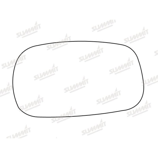 Summit Stick-On Standard Mirror Glass fits Nissan Micra LHS - Summit Shop
