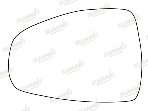 Summit Heated Base Plate With Blind Spot Mirror Audi A1 LHS - Summit Shop