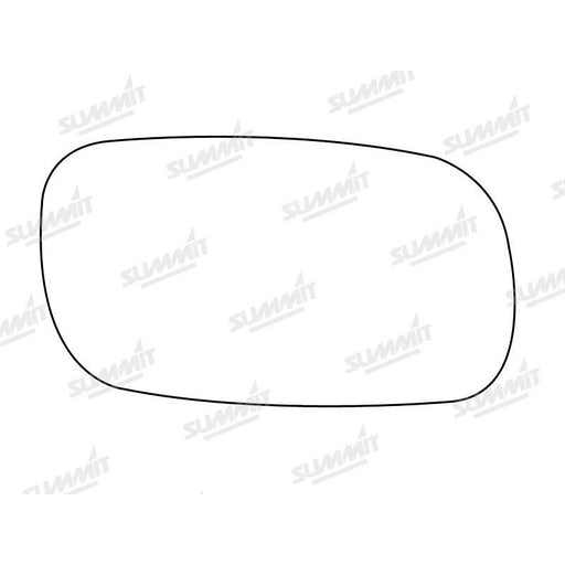 Summit Stick-On Aspheric Mirror Glass fits Vauxhall Astra 97 on RHS - Summit Shop