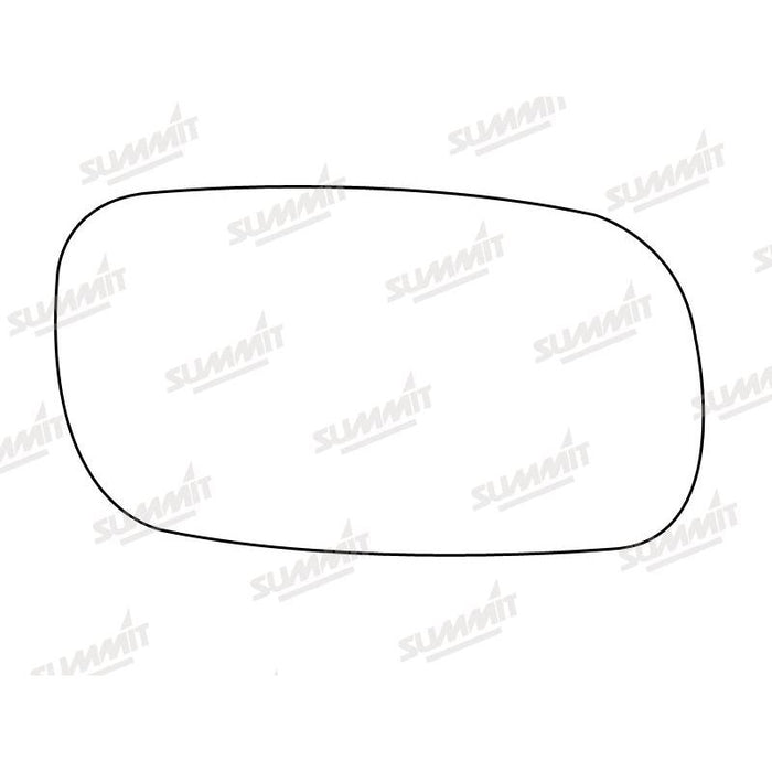 Summit Stick-On Aspheric Mirror Glass fits Vauxhall Astra 97 on RHS - Summit Shop