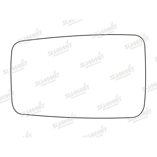 Summit Stick-On Standard Mirror Glass fits Hyundai Pony LHS - Summit Shop