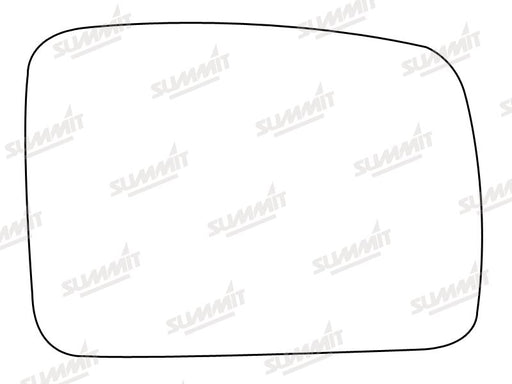 Summit Stick-On Standard Mirror Glass fits Land Rover Freelander 06 on RHS - Summit Shop