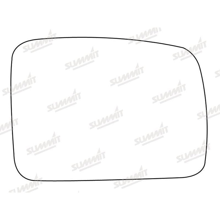 Summit Stick-On Standard Mirror Glass fits Land Rover Freelander 06 on RHS - Summit Shop