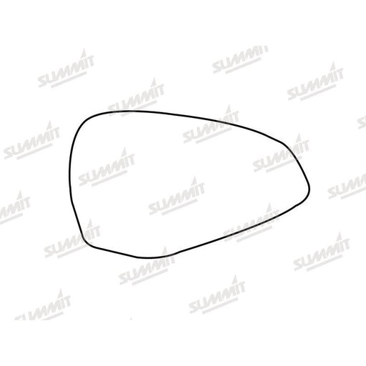Summit Heated Base Plate With Blind Spot Mirror Glass fits Audi A4 15 to 17 RHS - Summit Shop