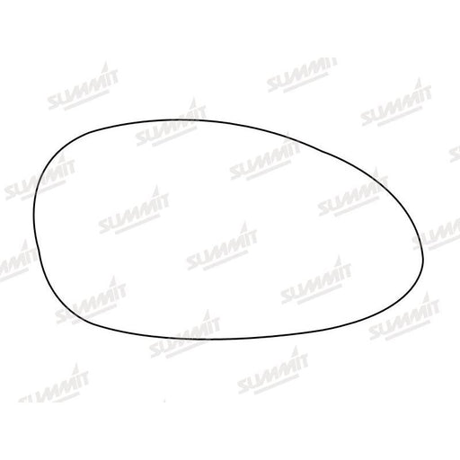 Summit Heated Base Plate With Blind Spot Mirror Glass fits BMW 1 Series 04 to 10 RHS - Summit Shop