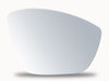 Summit Stick-On Standard Mirror Glass fits Peugeot 208 12 on RHS - Summit Shop