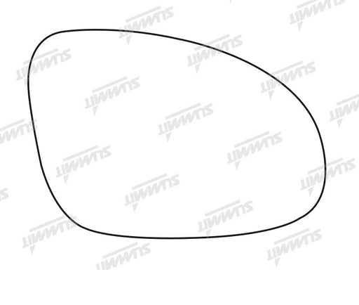 Summit Stick-On Aspheric Mirror Glass fits VW Golf Passat 05 on RHS - Summit Shop