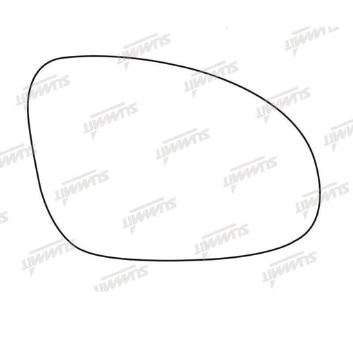 Summit Stick-On Aspheric Mirror Glass fits VW Golf Passat 05 on RHS - Summit Shop