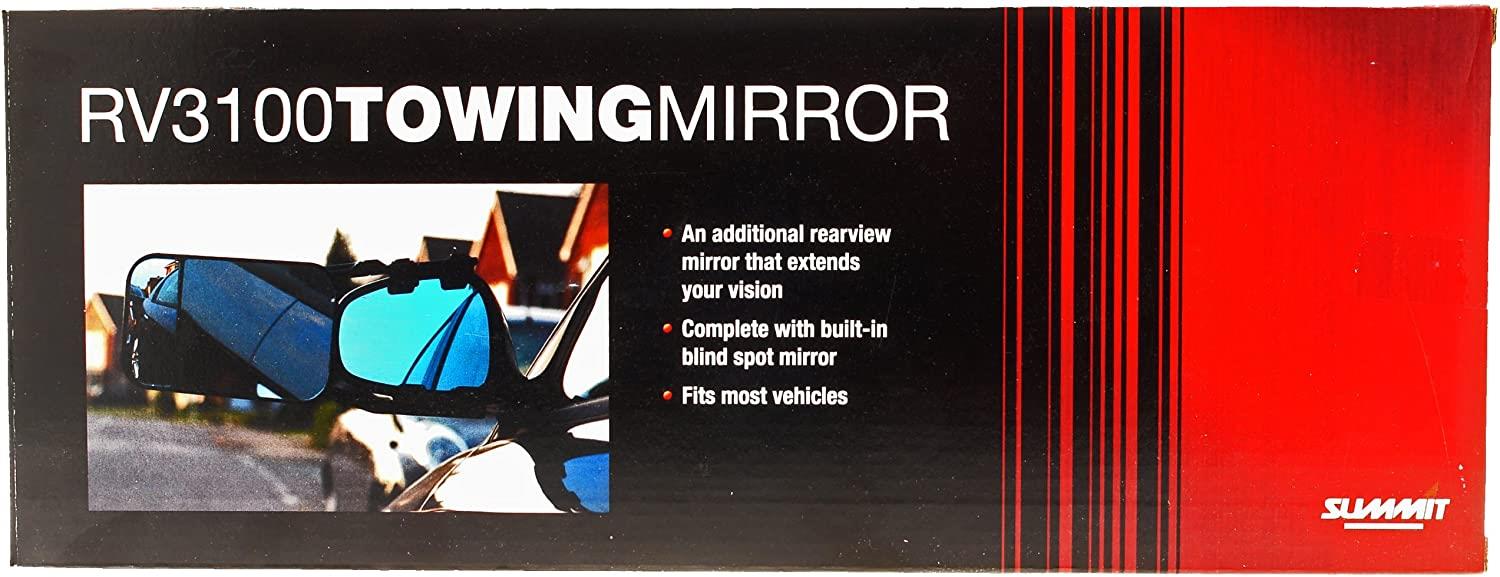 Summit Caravan Towing Mirror Car Van Wing Mirrors Extension Mirror Pair with Blind Spot - Summit Shop