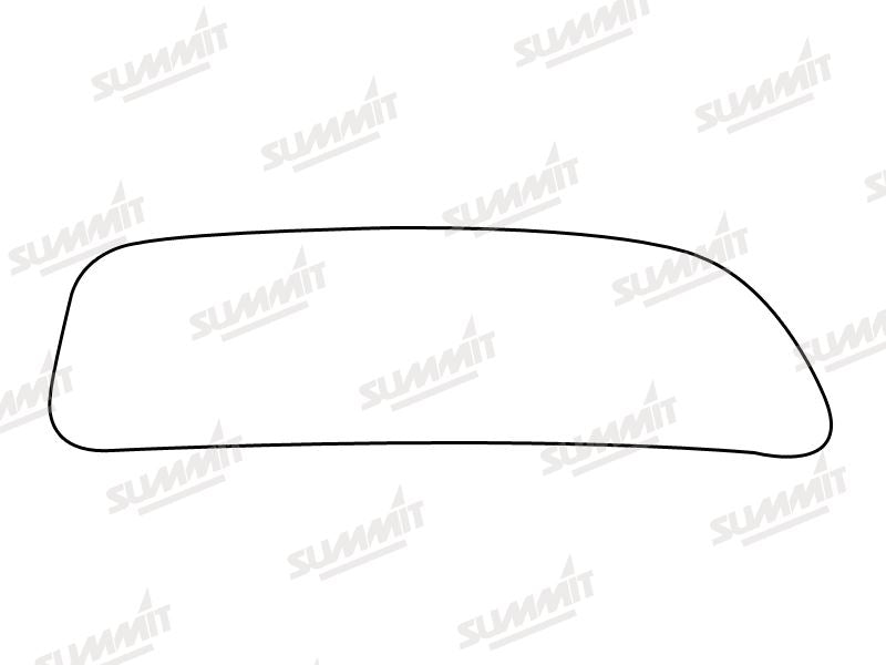 Summit Stick-On Commercial Lower Blind-Spot Mirror Glass fits Fiat Dobl?? LHS - Summit Shop