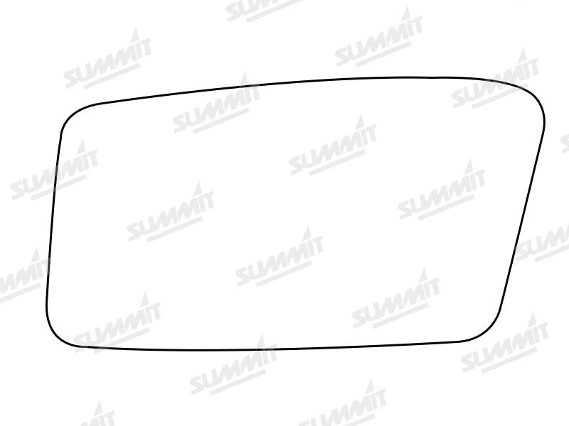 Summit Stick-On Standard Mirror Glass fits Hyundai Stellor LHS - Summit Shop