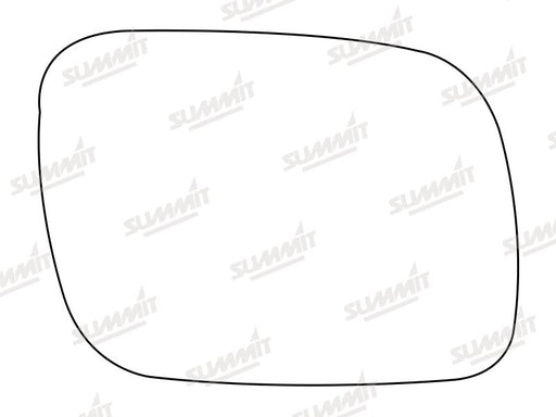 Summit Stick-On Standard Mirror Glass fits VW Touareg 02 to 06 RHS - Summit Shop