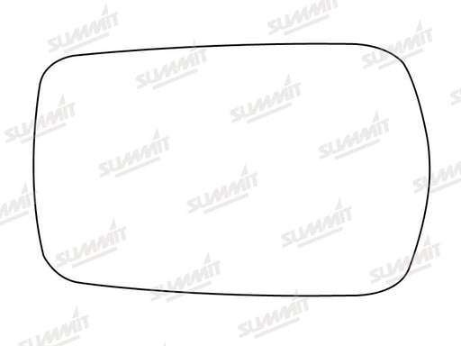 Summit Stick-On Standard Mirror Glass fits Volvo 240 LHS - Summit Shop