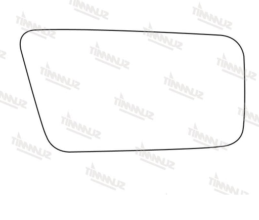 Summit Stick-On Standard Mirror Glass fits Nissan Sunny, Cherry Micra RHS - Summit Shop
