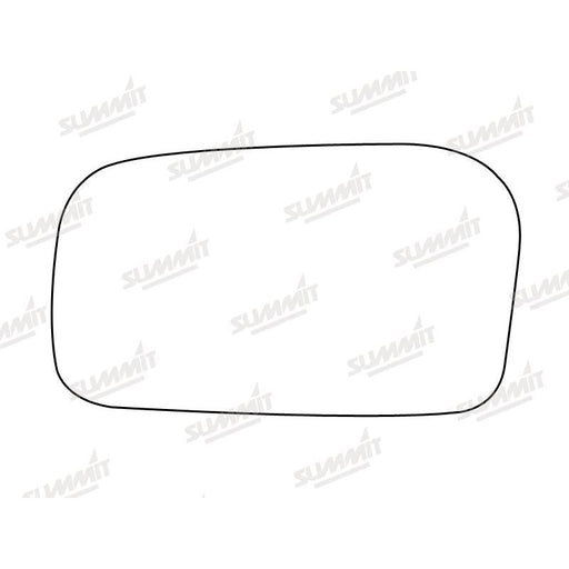 Summit Stick-On Standard Mirror Glass fits Nissan Sunny LHS - Summit Shop
