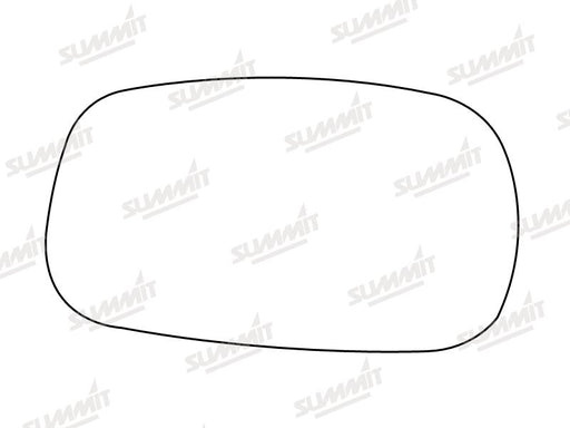 Summit Stick-On Standard Mirror Glass fits Nissan Micra RHS - Summit Shop