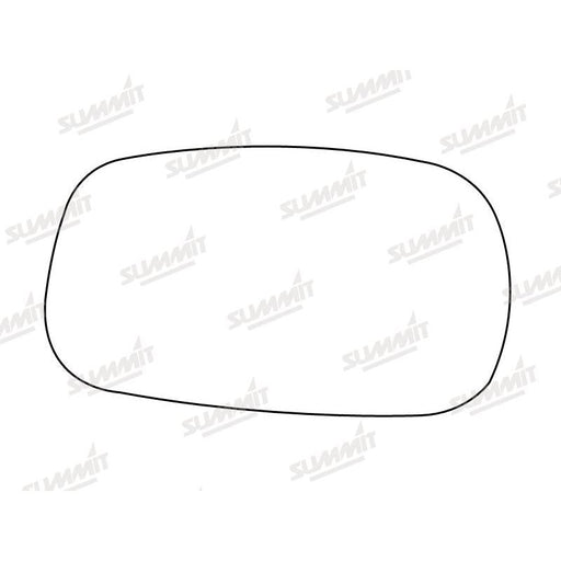 Summit Stick-On Standard Mirror Glass fits Nissan Micra RHS - Summit Shop