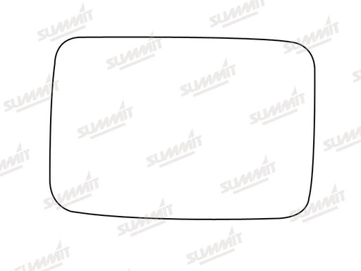Summit Stick-On Standard Mirror Glass fits VW Golf Mk2 RHS - Summit Shop