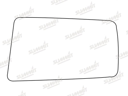 Summit Stick-On Standard Mirror Glass fits Daihatsu Charade LHS - Summit Shop