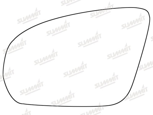 Summit Stick-On Aspheric Mirror Glass fits Mercedes C Class 13 on LHS - Summit Shop