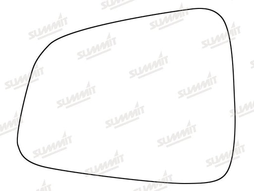 Summit Stick-On Standard Mirror Glass fits Vauxhall Mokka 12 on LHS - Summit Shop