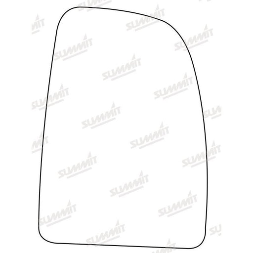 Summit Heated Base Plate With Commercial Mirror Glass fits Fiat Ducato, Cit Jumper / Relay, Peugeot Boxer RHS - Summit Shop