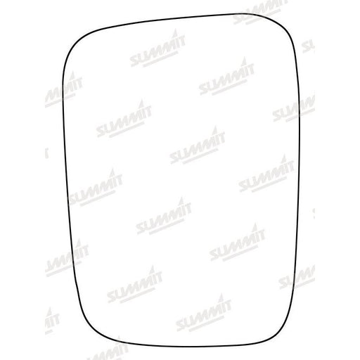 Summit Stick-On Standard Mirror Glass fits Isuzu Trooper RHS - Summit Shop