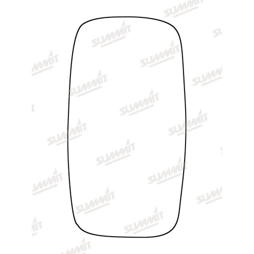 Summit Stick-On Commercial Mirror Glass fits Nissan Cabstar, Renault Maxity LHS RHS - Summit Shop