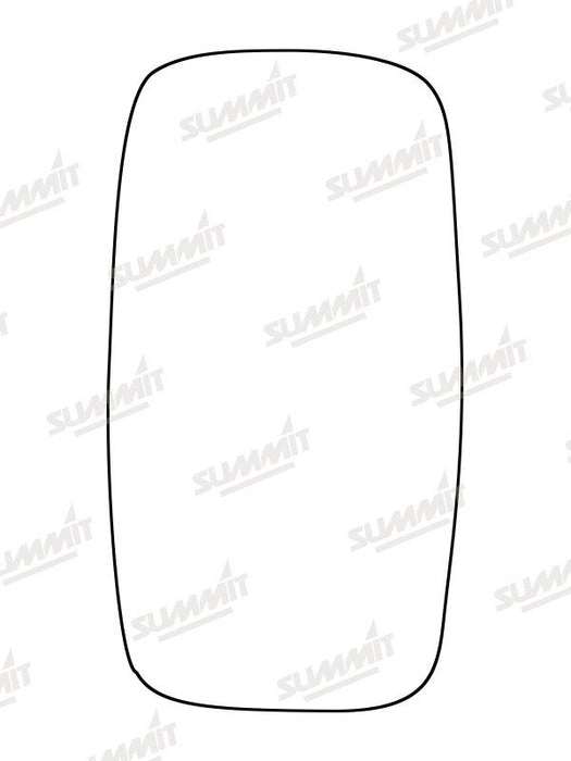 Summit Stick-On Commercial Mirror Glass fits Nissan Cabstar, Renault Maxity LHS RHS - Summit Shop