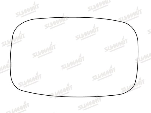 Summit Stick-On Standard Mirror Glass fits Rover 800 LHS - Summit Shop