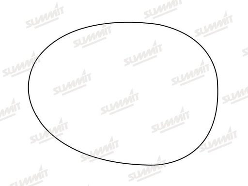 Summit Stick-On Standard Mirror Glass fits Peugeot 107 05 on LHS - Summit Shop