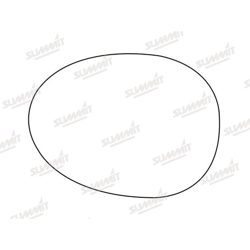 Summit Stick-On Standard Mirror Glass fits Peugeot 107 05 on LHS - Summit Shop
