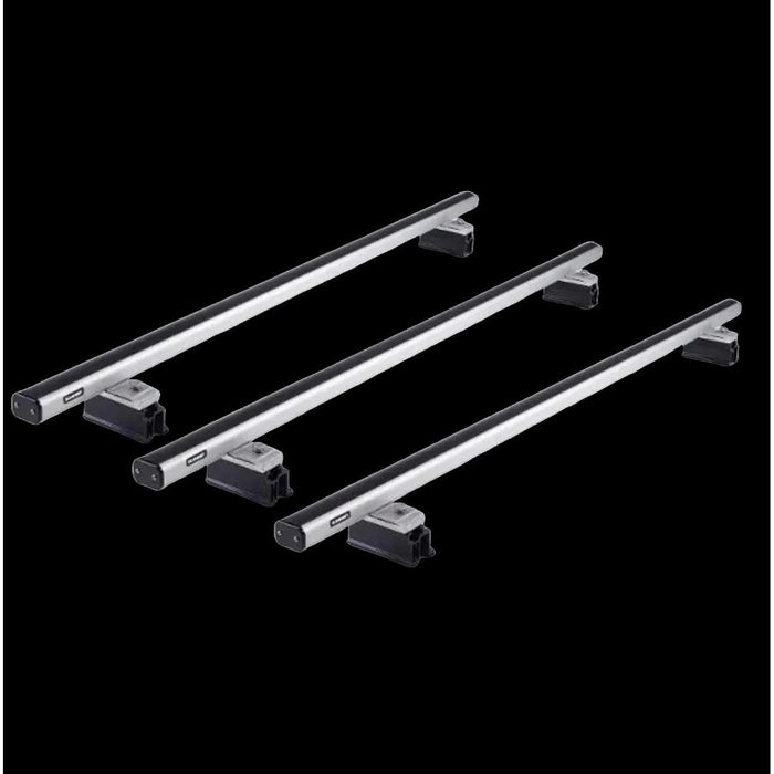 Summit Commercial 3 x Aluminium Fixed Point Roof Bars Rack 1.7m SULC-011 - Summit Shop