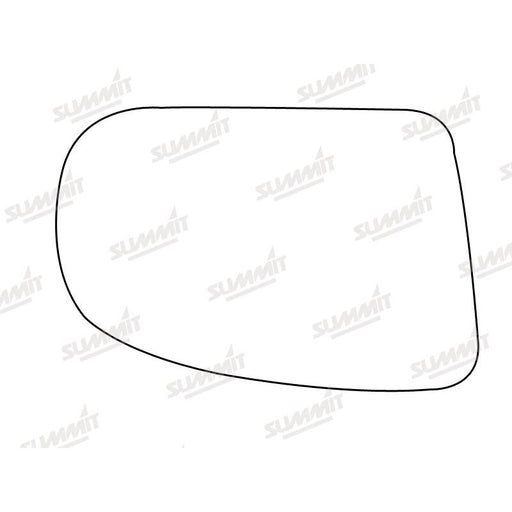 Summit Stick-On Aspheric Mirror Glass fits Vauxhall Vectra 02 on RHS - Summit Shop
