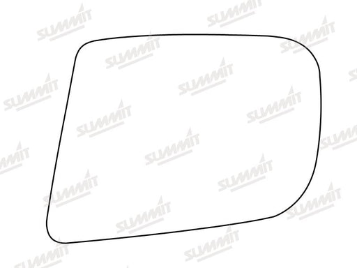 Summit Stick-On Standard Mirror Glass fits Vauxhall Carlton LHS - Summit Shop