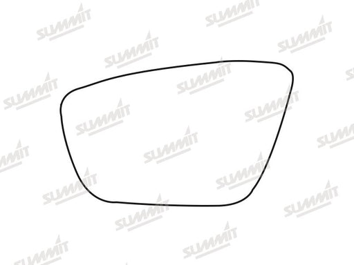 Summit Non-Heated Base Plate With Standard Mirror Glass fits Ford Ka+ 16 on LHS - Summit Shop