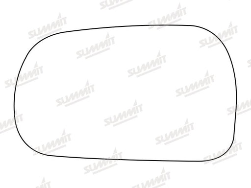 Summit Stick-On Standard Mirror Glass fits Daihatsu Applause LHS - Summit Shop