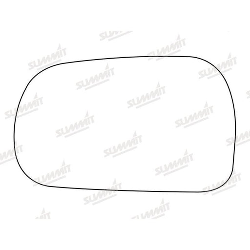 Summit Stick-On Standard Mirror Glass fits Daihatsu Applause LHS - Summit Shop