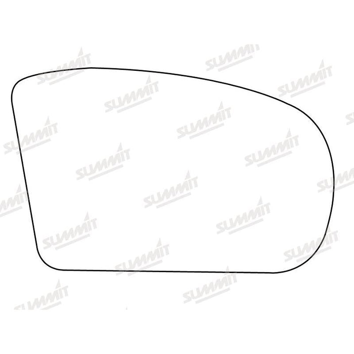 Summit Heated Base Plate With Blind Spot Mirror Glass fits Merc C Class / E Class RHS - Summit Shop