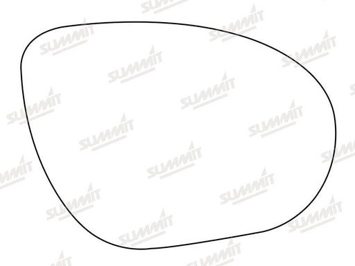 Summit Stick-On Aspheric Mirror Glass fits Nissan Juke 10 on RHS - Summit Shop