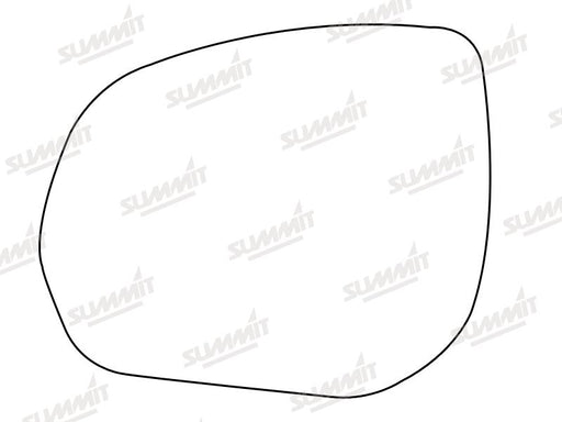 Summit Stick-On Aspheric Mirror Glass fits Citroen C3, C4 Picasso, Crosser Peug 3008, 5008 508 LHS - Summit Shop
