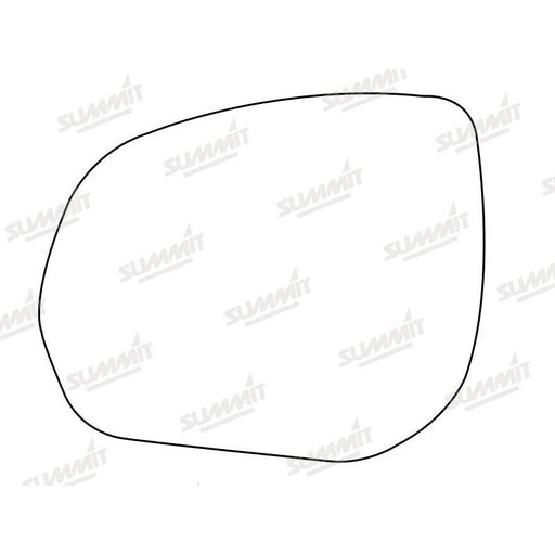 Summit Stick-On Aspheric Mirror Glass fits Citroen C3, C4 Picasso, Crosser Peug 3008, 5008 508 LHS - Summit Shop
