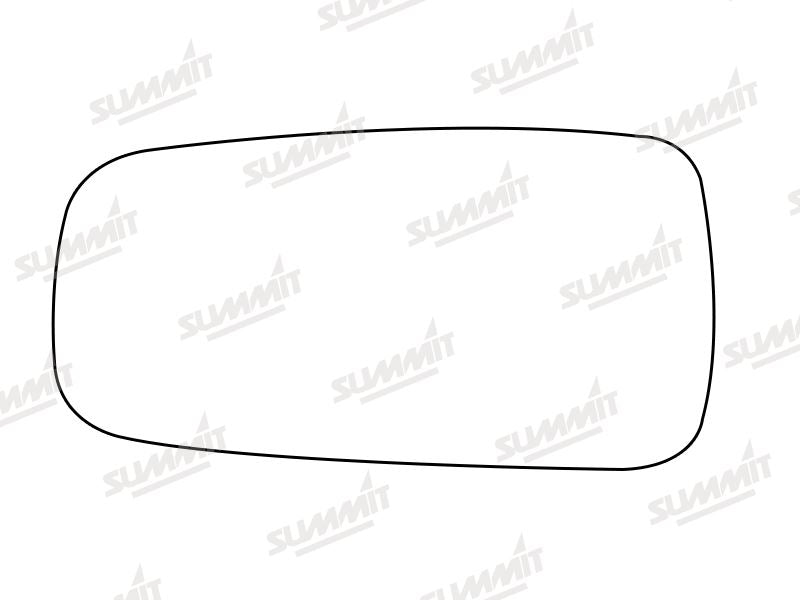 Summit Stick-On Standard Mirror Glass fits Vauxhall Astra, Nova Cavalier LHS - Summit Shop