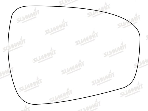 Summit Stick-On Aspheric Mirror Glass fits Ford Mondeo 12 on RHS - Summit Shop