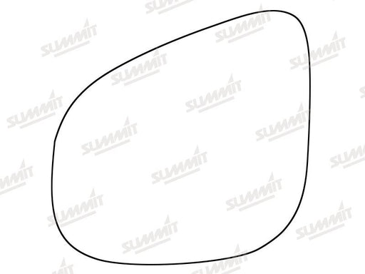 Summit Stick-On Standard Mirror Glass fits Renault Kangoo 12 on LHS - Summit Shop